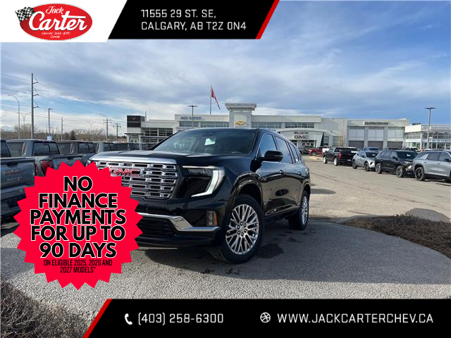 2026 GMC Acadia Denali (Stk: TJ255153) in Calgary - Image 1 of 23