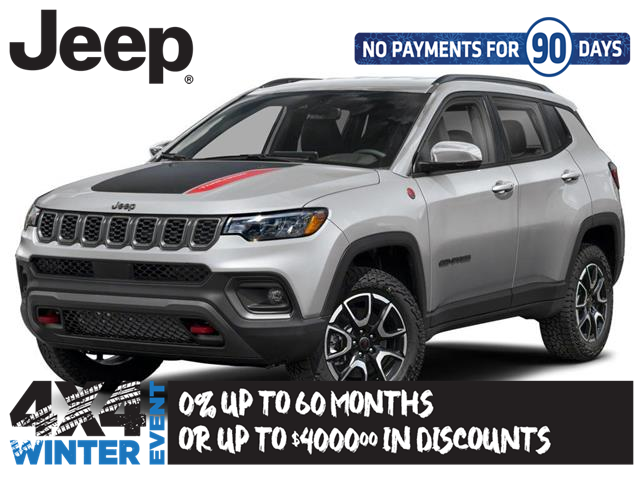 2026 Jeep Compass Trailhawk (Stk: 26012) in Dryden - Image 1 of 11