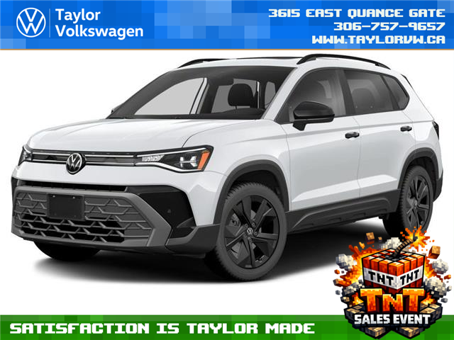 2025 Volkswagen Taos Comfortline Black Edition (Stk: 250151) in Regina - Image 1 of 2