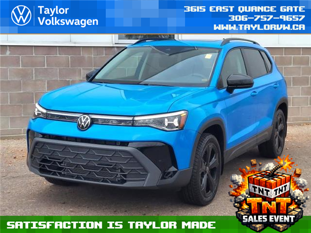 2026 Volkswagen Taos Comfortline Black Edition (Stk: 260049) in Regina - Image 1 of 44