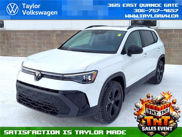 2026 Volkswagen Taos Comfortline Black Edition (Stk: 260132) in Regina - Image 1 of 42