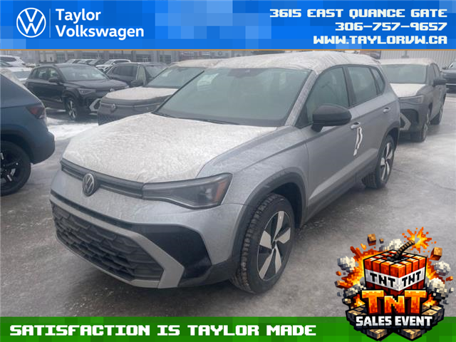 2026 Volkswagen Taos Trendline (Stk: 260165) in Regina - Image 1 of 5