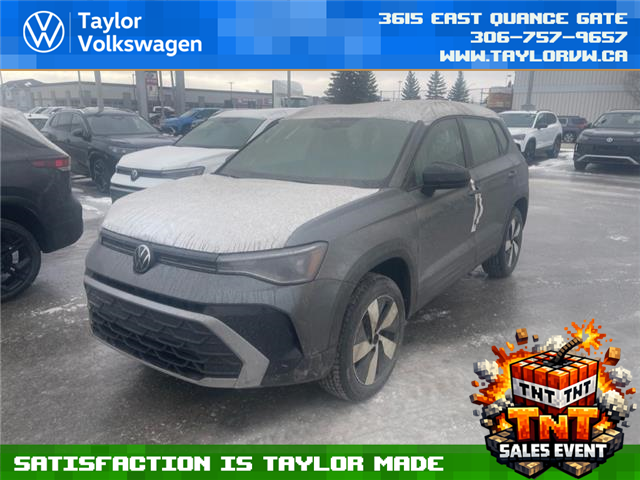 2026 Volkswagen Taos Trendline (Stk: 260172) in Regina - Image 1 of 3