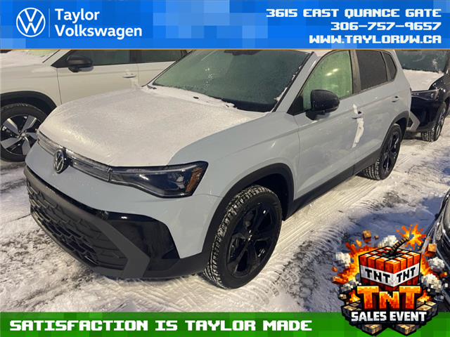 2026 Volkswagen Taos Comfortline Black Edition (Stk: 260170) in Regina - Image 1 of 3