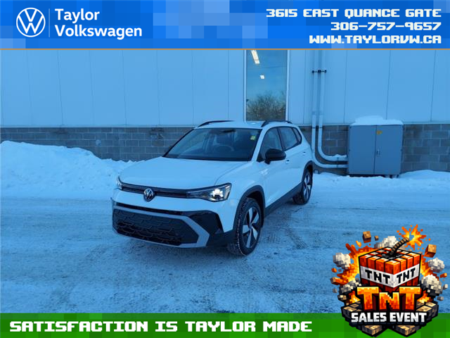 2026 Volkswagen Taos Trendline (Stk: 260141) in Regina - Image 1 of 37