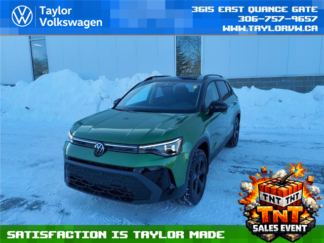 2026 Volkswagen Taos Comfortline Black Edition (Stk: 260153) in Regina - Image 1 of 41