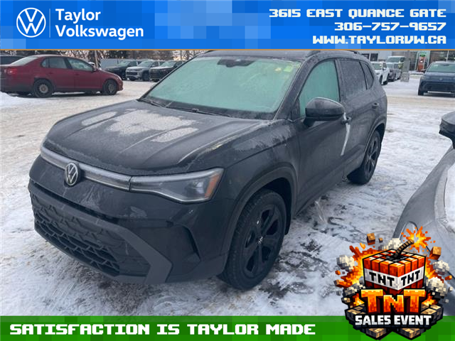 2026 Volkswagen Taos Comfortline Black Edition (Stk: 260175) in Regina - Image 1 of 3