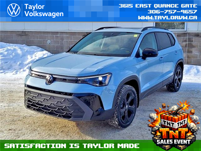 2026 Volkswagen Taos Comfortline Black Edition (Stk: 260169) in Regina - Image 1 of 41