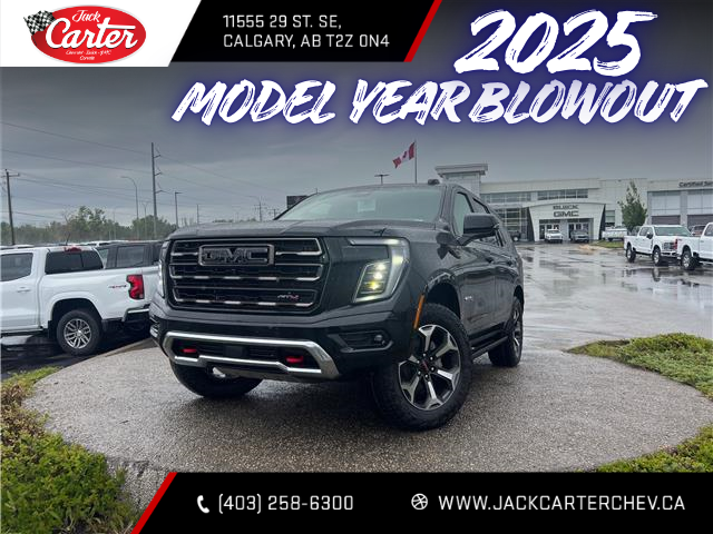 2025 GMC Yukon AT4 Ultimate (Stk: SR326542) in Calgary - Image 1 of 25