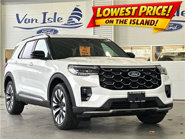 2026 Ford Explorer Platinum (Stk: 26007) in Port Alberni - Image 1 of 26