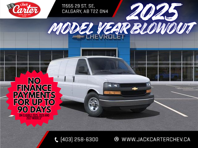 2025 Chevrolet Express 2500 Work Van (Stk: S1124918) in Calgary - Image 2 of 24