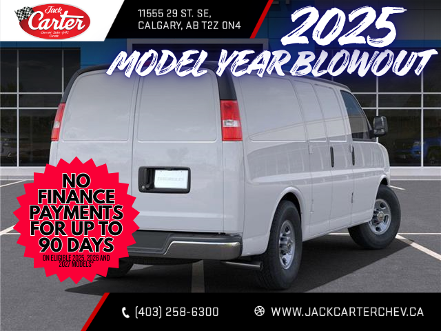 2025 Chevrolet Express 2500 Work Van (Stk: S1124918) in Calgary - Image 4 of 24