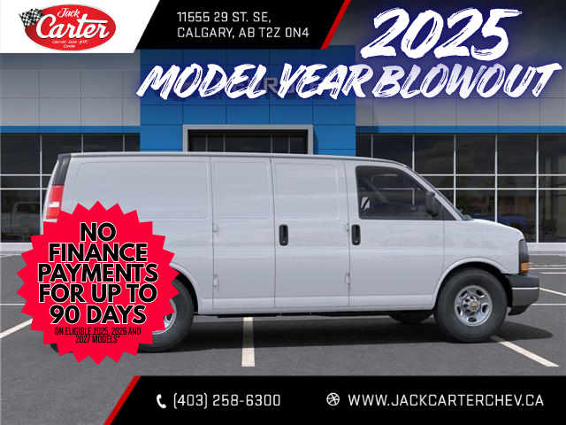 2025 Chevrolet Express 2500 Work Van (Stk: S1124918) in Calgary - Image 5 of 24