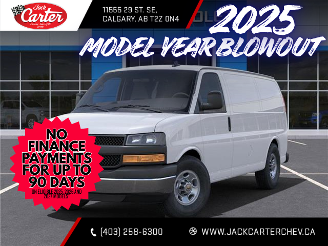 2025 Chevrolet Express 2500 Work Van (Stk: S1124918) in Calgary - Image 6 of 24