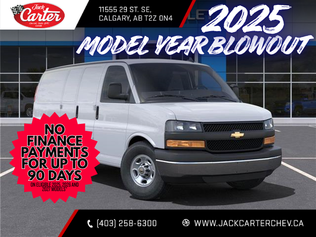 2025 Chevrolet Express 2500 Work Van (Stk: S1124918) in Calgary - Image 7 of 24