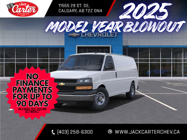2025 Chevrolet Express 2500 Work Van (Stk: S1124918) in Calgary - Image 8 of 24