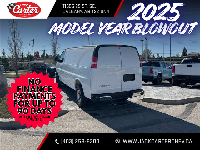 2025 Chevrolet Express 2500 Work Van (Stk: S1180384) in Calgary - Image 3 of 18 2025 Chevrolet Express 2500 Work Van (Stk: S1180384) in Calgary - Image 3 of 18