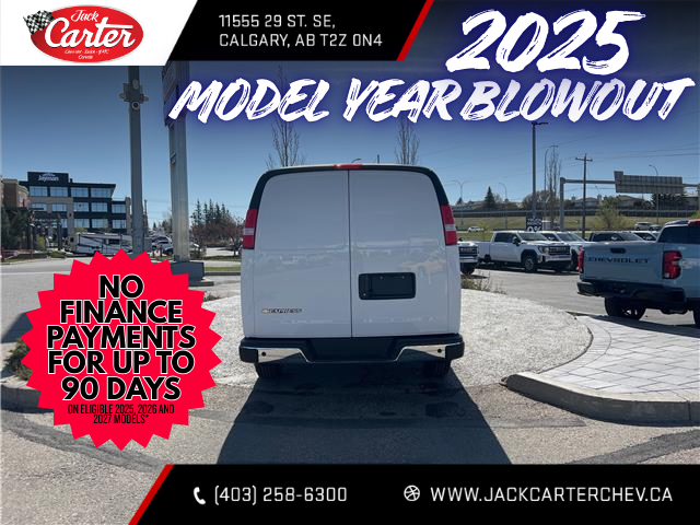 2025 Chevrolet Express 2500 Work Van (Stk: S1180384) in Calgary - Image 4 of 18 2025 Chevrolet Express 2500 Work Van (Stk: S1180384) in Calgary - Image 4 of 18