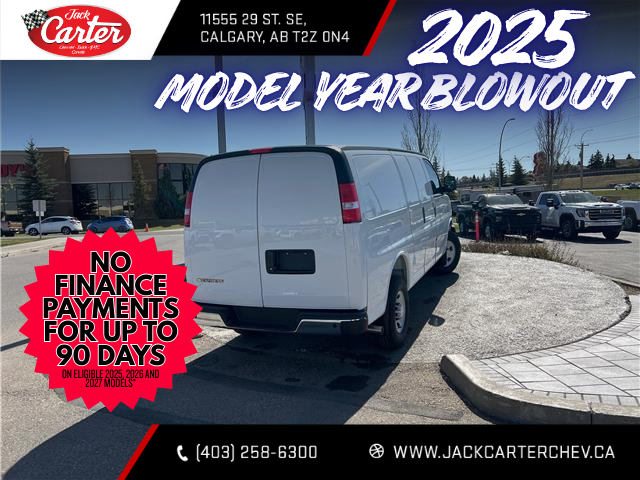 2025 Chevrolet Express 2500 Work Van (Stk: S1180384) in Calgary - Image 5 of 18 2025 Chevrolet Express 2500 Work Van (Stk: S1180384) in Calgary - Image 5 of 18