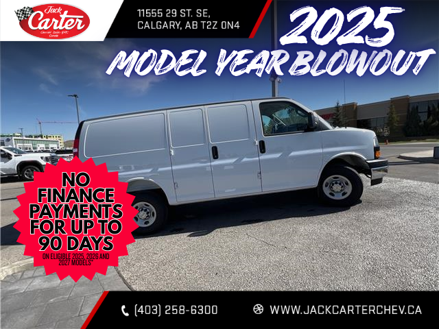 2025 Chevrolet Express 2500 Work Van (Stk: S1180384) in Calgary - Image 6 of 18 2025 Chevrolet Express 2500 Work Van (Stk: S1180384) in Calgary - Image 6 of 18