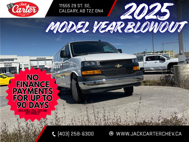 2025 Chevrolet Express 2500 Work Van (Stk: S1180384) in Calgary - Image 7 of 18 2025 Chevrolet Express 2500 Work Van (Stk: S1180384) in Calgary - Image 7 of 18