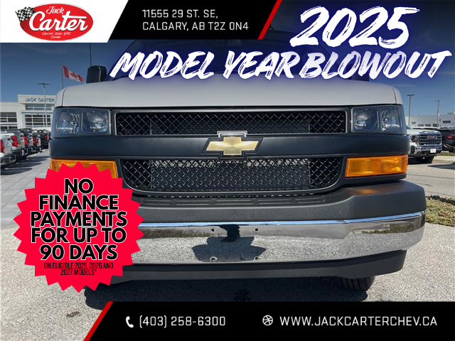 2025 Chevrolet Express 2500 Work Van (Stk: S1180384) in Calgary - Image 8 of 18 2025 Chevrolet Express 2500 Work Van (Stk: S1180384) in Calgary - Image 8 of 18