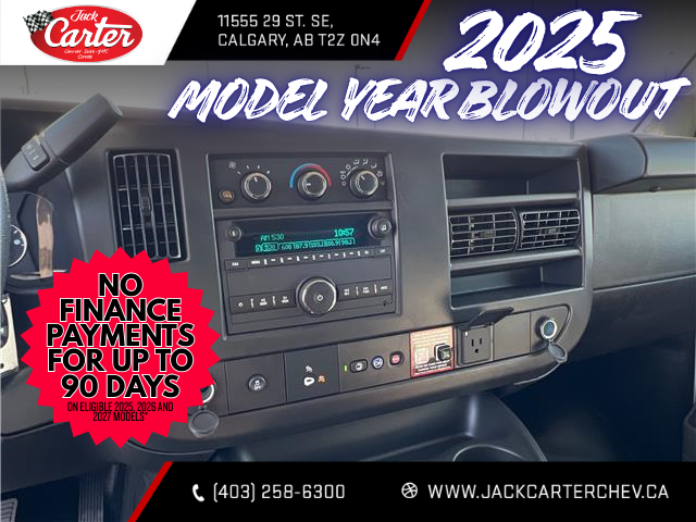 2025 Chevrolet Express 2500 Work Van (Stk: S1180384) in Calgary - Image 14 of 18 2025 Chevrolet Express 2500 Work Van (Stk: S1180384) in Calgary - Image 14 of 18