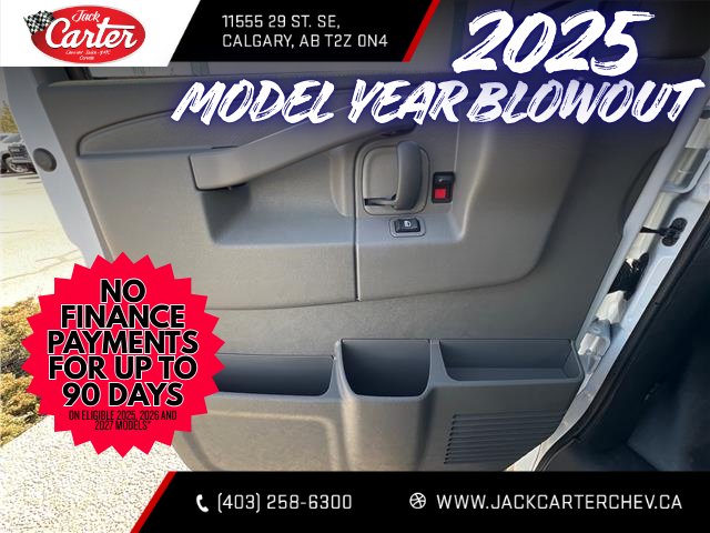 2025 Chevrolet Express 2500 Work Van (Stk: S1180384) in Calgary - Image 16 of 18 2025 Chevrolet Express 2500 Work Van (Stk: S1180384) in Calgary - Image 16 of 18