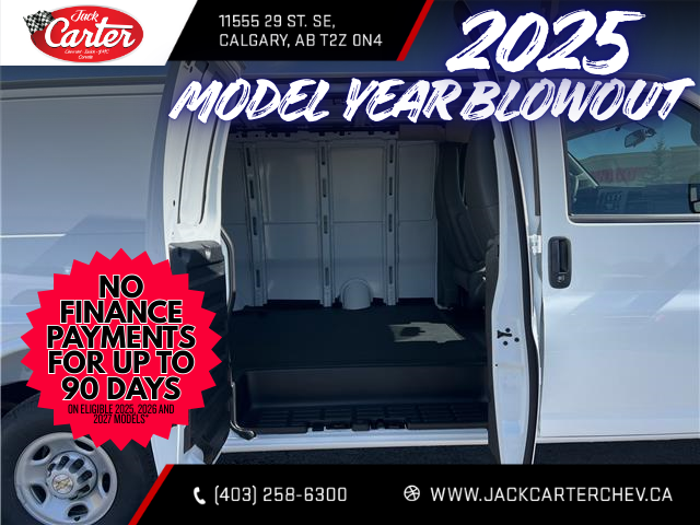 2025 Chevrolet Express 2500 Work Van (Stk: S1180384) in Calgary - Image 17 of 18 2025 Chevrolet Express 2500 Work Van (Stk: S1180384) in Calgary - Image 17 of 18