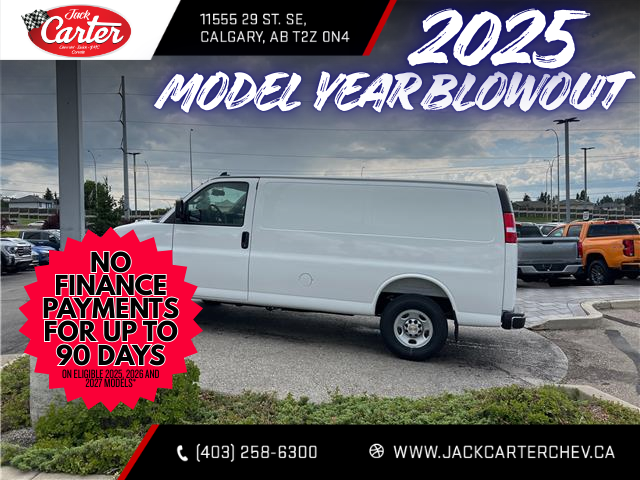 2025 Chevrolet Express 2500 Work Van (Stk: S1236626) in Calgary - Image 2 of 17 2025 Chevrolet Express 2500 Work Van (Stk: S1236626) in Calgary - Image 2 of 17