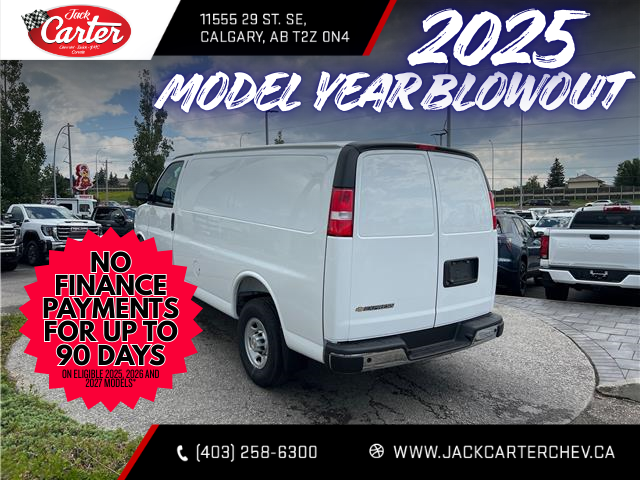 2025 Chevrolet Express 2500 Work Van (Stk: S1236626) in Calgary - Image 3 of 17 2025 Chevrolet Express 2500 Work Van (Stk: S1236626) in Calgary - Image 3 of 17