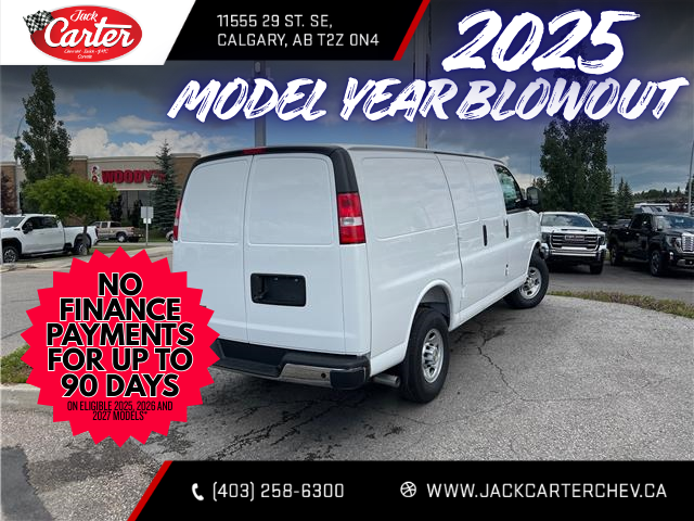 2025 Chevrolet Express 2500 Work Van (Stk: S1236626) in Calgary - Image 5 of 17 2025 Chevrolet Express 2500 Work Van (Stk: S1236626) in Calgary - Image 5 of 17