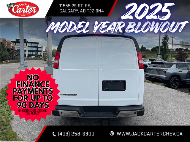 2025 Chevrolet Express 2500 Work Van (Stk: S1236626) in Calgary - Image 4 of 17 2025 Chevrolet Express 2500 Work Van (Stk: S1236626) in Calgary - Image 4 of 17