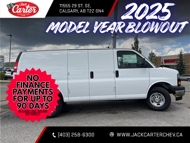 2025 Chevrolet Express 2500 Work Van (Stk: S1236626) in Calgary - Image 6 of 17 2025 Chevrolet Express 2500 Work Van (Stk: S1236626) in Calgary - Image 6 of 17