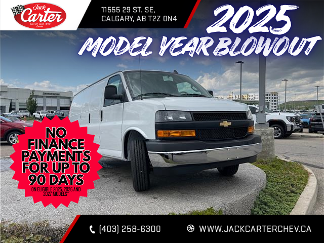 2025 Chevrolet Express 2500 Work Van (Stk: S1236626) in Calgary - Image 7 of 17 2025 Chevrolet Express 2500 Work Van (Stk: S1236626) in Calgary - Image 7 of 17