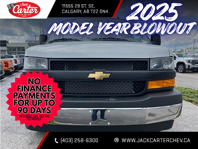 2025 Chevrolet Express 2500 Work Van (Stk: S1236626) in Calgary - Image 8 of 17 2025 Chevrolet Express 2500 Work Van (Stk: S1236626) in Calgary - Image 8 of 17