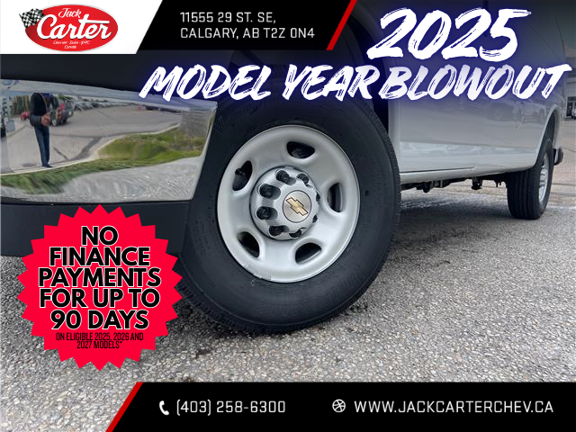 2025 Chevrolet Express 2500 Work Van (Stk: S1236626) in Calgary - Image 9 of 17 2025 Chevrolet Express 2500 Work Van (Stk: S1236626) in Calgary - Image 9 of 17