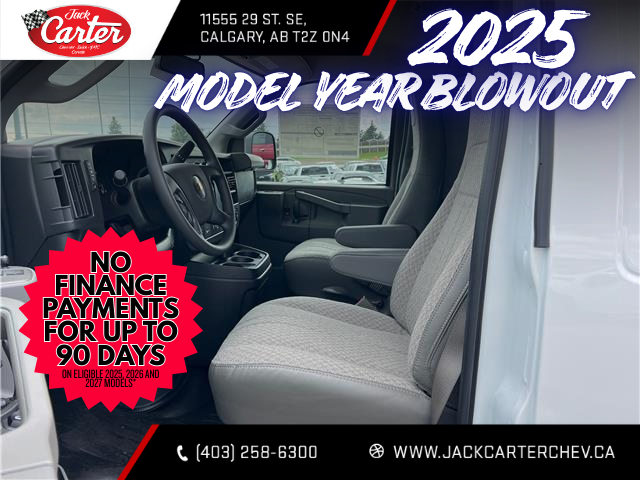 2025 Chevrolet Express 2500 Work Van (Stk: S1236626) in Calgary - Image 10 of 17 2025 Chevrolet Express 2500 Work Van (Stk: S1236626) in Calgary - Image 10 of 17