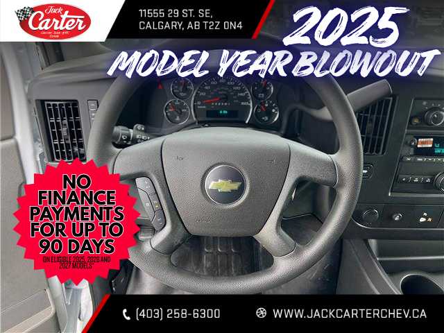 2025 Chevrolet Express 2500 Work Van (Stk: S1236626) in Calgary - Image 11 of 17 2025 Chevrolet Express 2500 Work Van (Stk: S1236626) in Calgary - Image 11 of 17