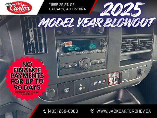 2025 Chevrolet Express 2500 Work Van (Stk: S1236626) in Calgary - Image 13 of 17 2025 Chevrolet Express 2500 Work Van (Stk: S1236626) in Calgary - Image 13 of 17