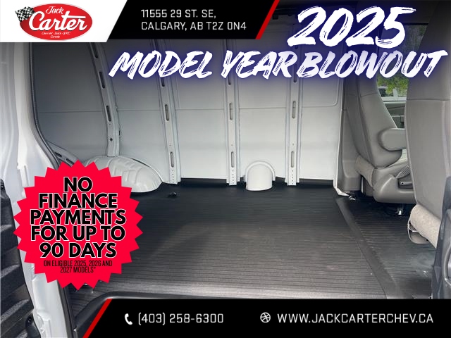 2025 Chevrolet Express 2500 Work Van (Stk: S1236626) in Calgary - Image 16 of 17 2025 Chevrolet Express 2500 Work Van (Stk: S1236626) in Calgary - Image 16 of 17