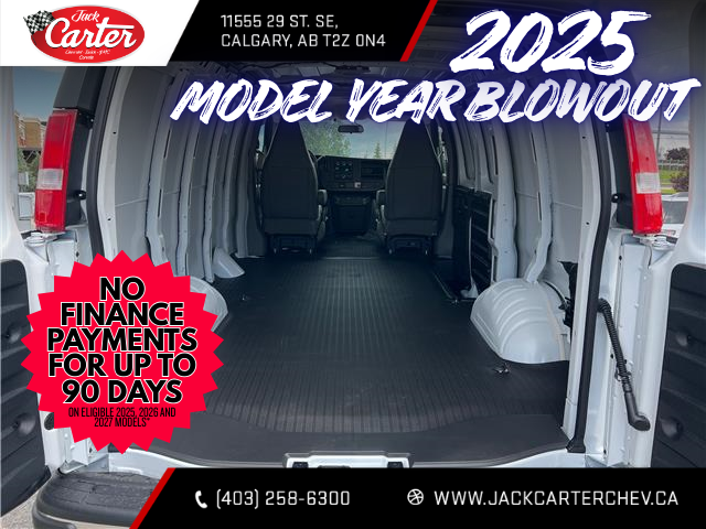 2025 Chevrolet Express 2500 Work Van (Stk: S1236626) in Calgary - Image 17 of 17 2025 Chevrolet Express 2500 Work Van (Stk: S1236626) in Calgary - Image 17 of 17