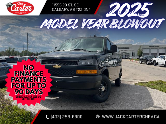 2025 Chevrolet Express 2500 Work Van (Stk: S1234569) in Calgary - Image 1 of 17