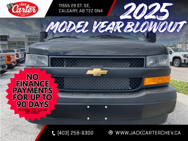 2025 Chevrolet Express 2500 Work Van (Stk: S1234569) in Calgary - Image 8 of 17