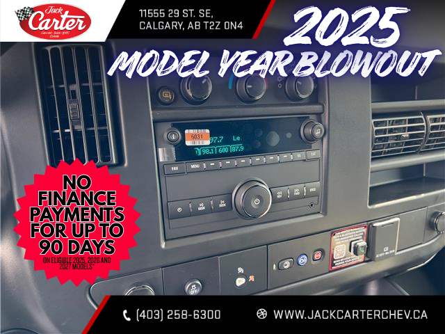 2025 Chevrolet Express 2500 Work Van (Stk: S1234560) in Calgary - Image 13 of 18