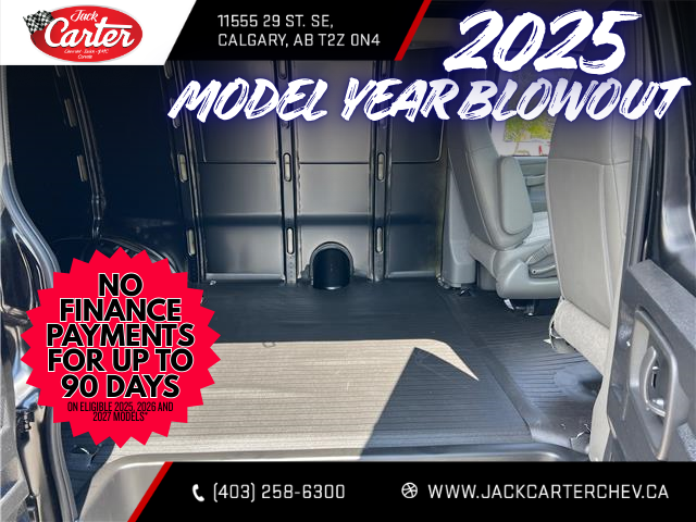 2025 Chevrolet Express 2500 Work Van (Stk: S1234560) in Calgary - Image 17 of 18