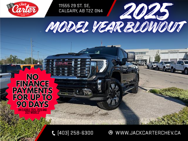 2025 GMC Sierra 3500HD Denali (Stk: SF357927) in Calgary - Image 1 of 23