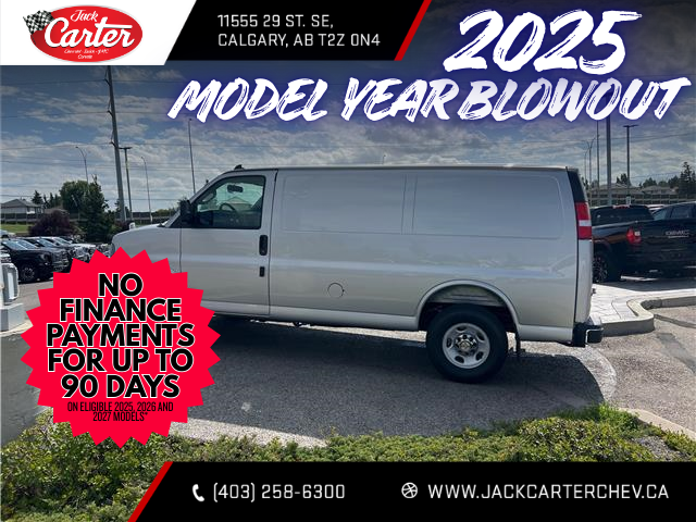 2025 Chevrolet Express 2500 Work Van (Stk: S1249648) in Calgary - Image 2 of 18 2025 Chevrolet Express 2500 Work Van (Stk: S1249648) in Calgary - Image 2 of 18