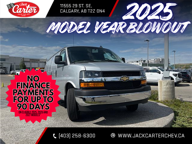 2025 Chevrolet Express 2500 Work Van (Stk: S1249648) in Calgary - Image 7 of 18 2025 Chevrolet Express 2500 Work Van (Stk: S1249648) in Calgary - Image 7 of 18