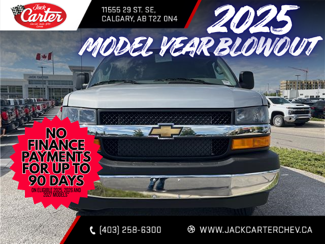 2025 Chevrolet Express 2500 Work Van (Stk: S1249648) in Calgary - Image 8 of 18 2025 Chevrolet Express 2500 Work Van (Stk: S1249648) in Calgary - Image 8 of 18